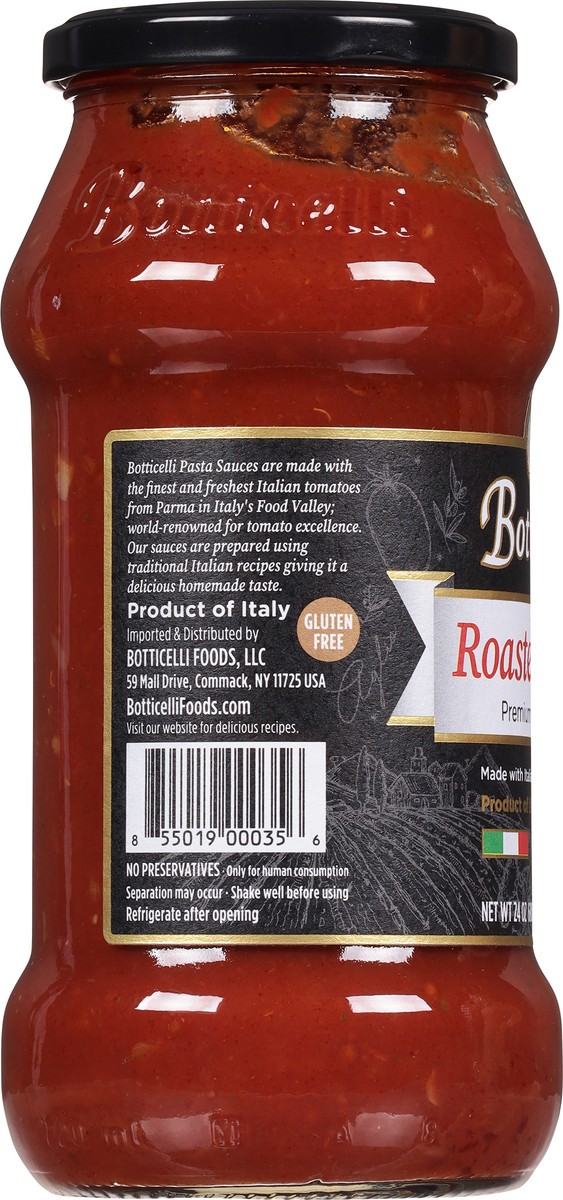 slide 7 of 9, Botticelli Roasted Garlic Pasta Sauce, 24 oz