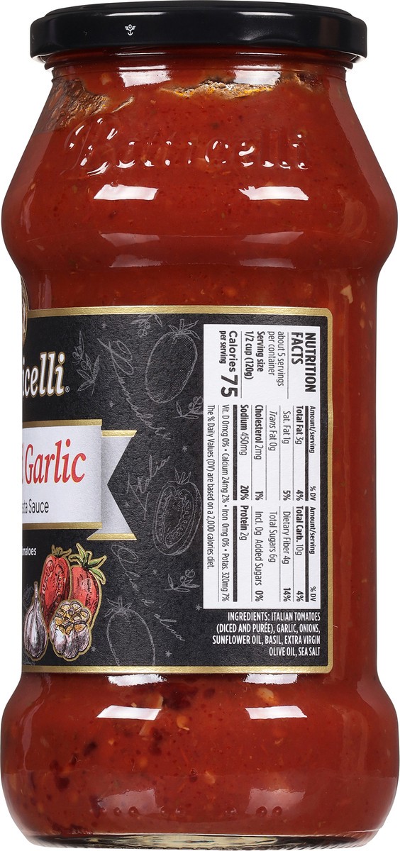 slide 8 of 9, Botticelli Roasted Garlic Pasta Sauce, 24 oz