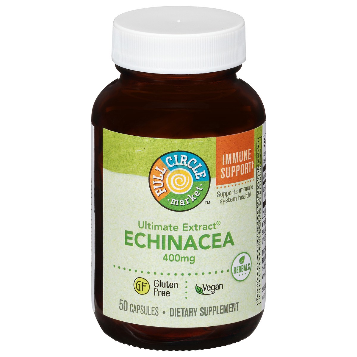 slide 6 of 15, Full Circle Market Ultimate Extract 400mg Echinacea 50 Capsules, 50 ct