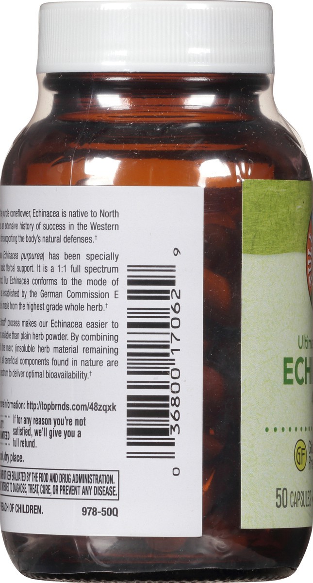 slide 7 of 15, Full Circle Market Ultimate Extract 400mg Echinacea 50 Capsules, 50 ct