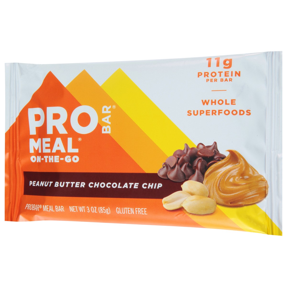 slide 9 of 9, Probar Peanut Butter Chocolate Chip Bar - 3 Oz, 3 oz