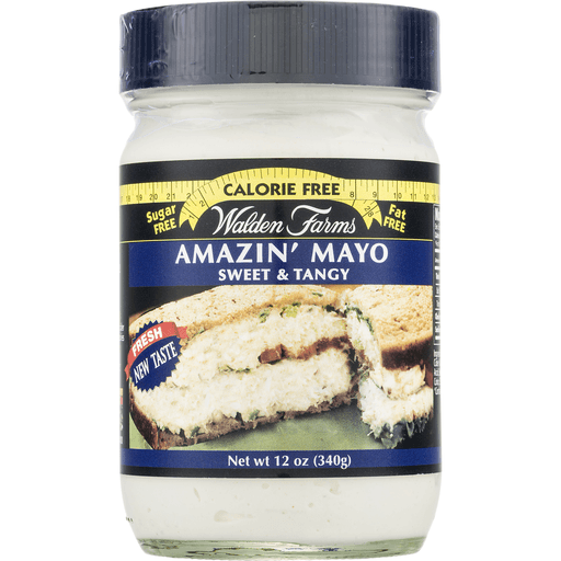 slide 3 of 9, Walden Farms Calorie Free Amazin' Mayo Sweet & Tangy, 12 oz