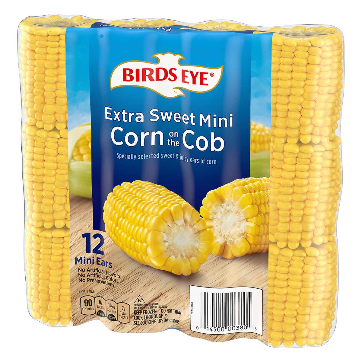slide 3 of 11, Birds Eye Mini Ears Extra Sweet Corn on the Cob 12 ea, 12 ct