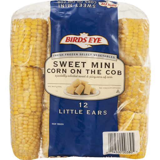 slide 4 of 9, Bird's Eye Sweet Corn On The Cob, 12 ct