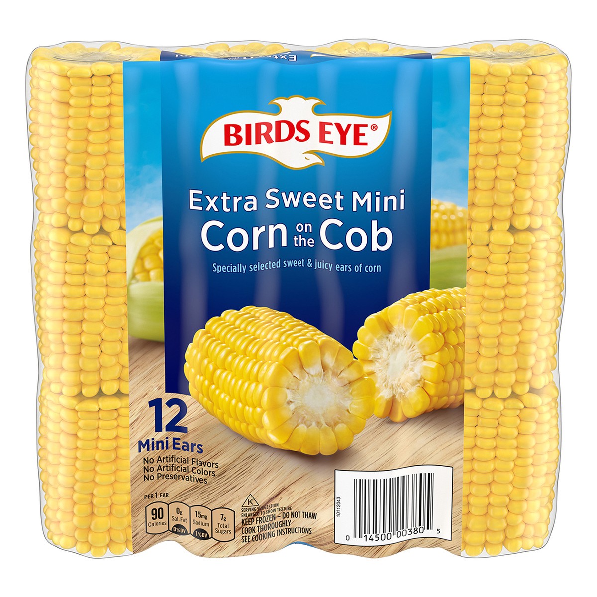 slide 10 of 11, Birds Eye Mini Ears Extra Sweet Corn on the Cob 12 ea, 12 ct