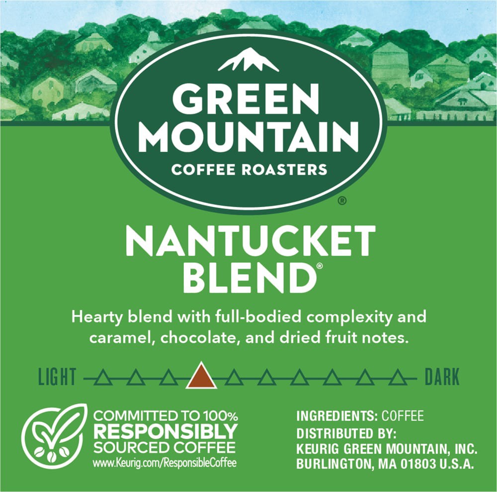 slide 2 of 4, Green Mountain Coffee Roasters Nantucket Blend Medium Roast Coffee Pods- 10 ct, 10 ct