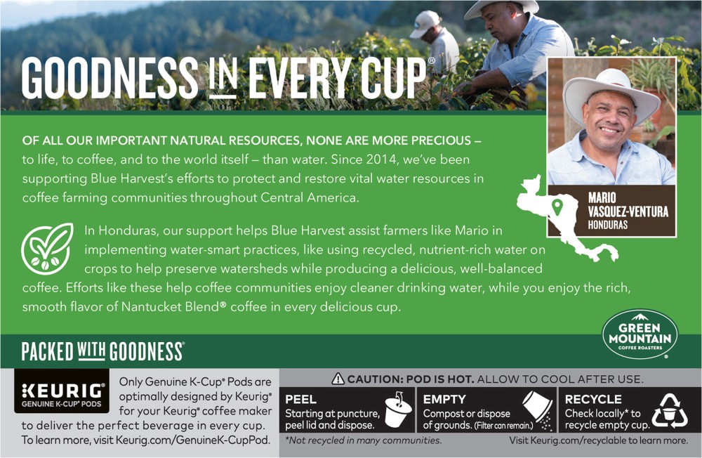slide 4 of 4, Green Mountain Coffee Roasters Nantucket Blend Medium Roast Coffee Pods- 10 ct, 10 ct