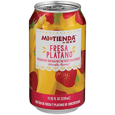 slide 1 of 1, Mi Tienda Fresa Platano Strawberry Banana Nectar - 11.16 fl oz, 11.16 fl oz