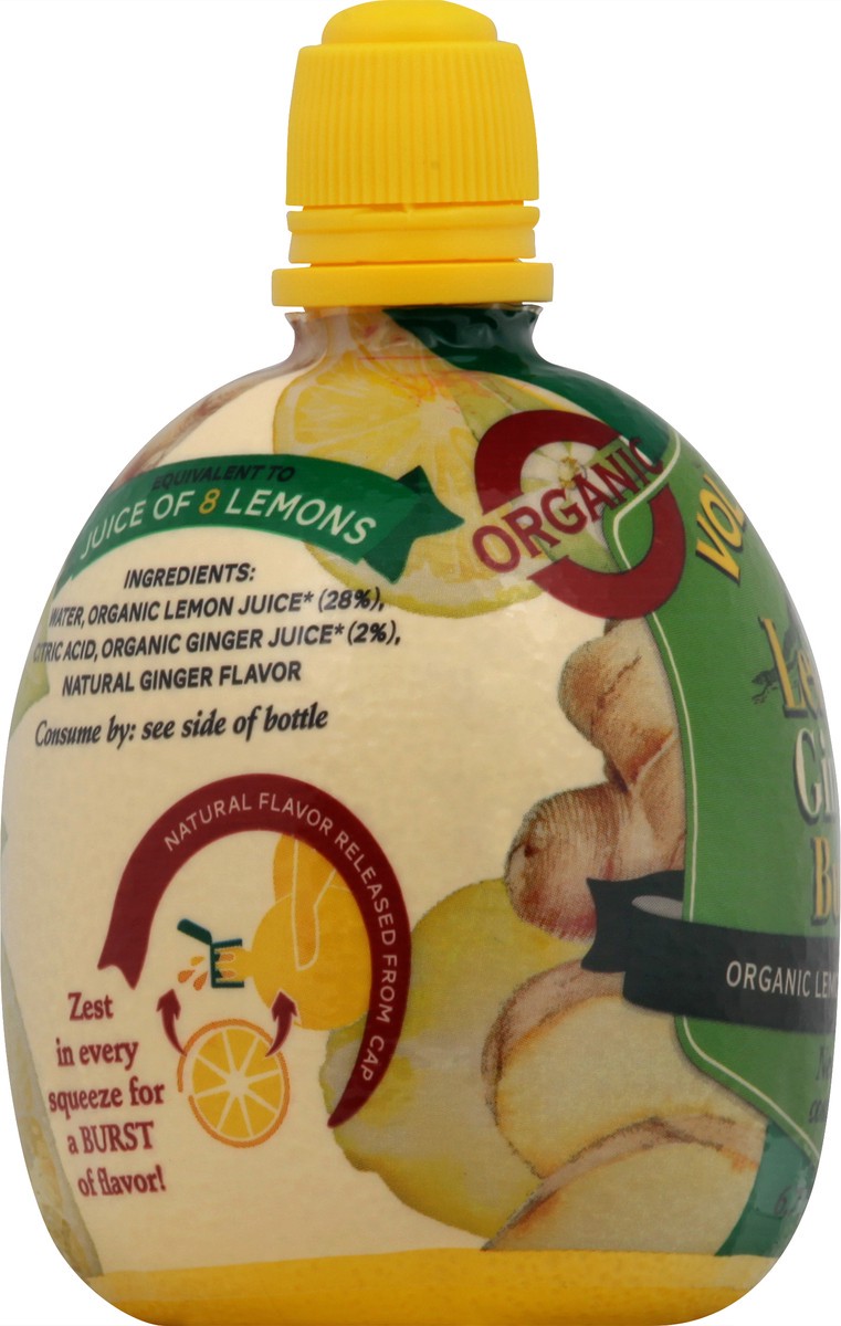 slide 2 of 7, Volcano Lemon Ginger Burst Juice - 6.7 oz, 6.7 oz