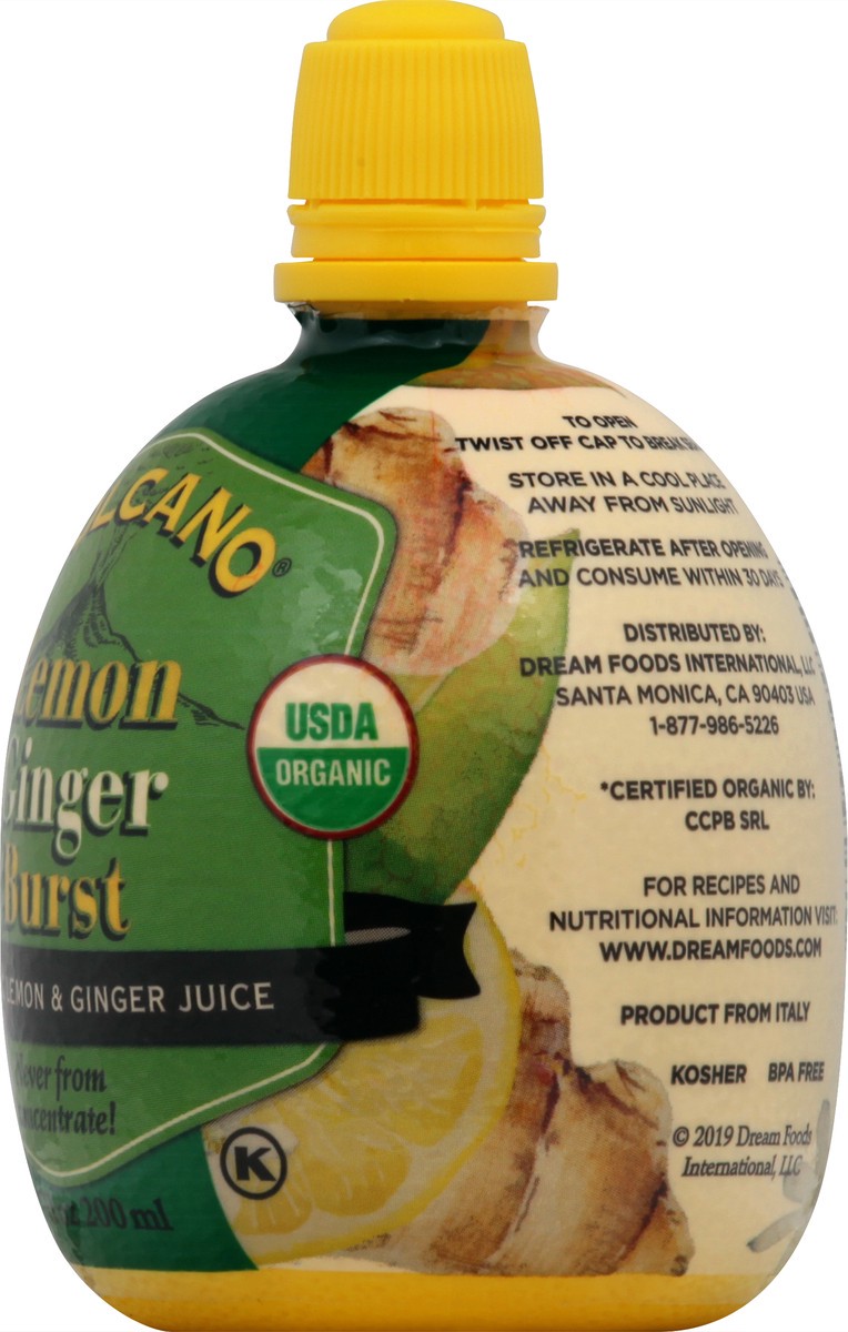 slide 7 of 7, Volcano Lemon Ginger Burst Juice - 6.7 oz, 6.7 oz