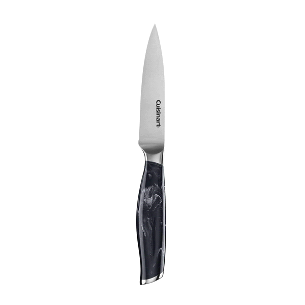 slide 1 of 1, Cuisinart Black Marble Handle 3.5'' Pairing Knife, 1 ct
