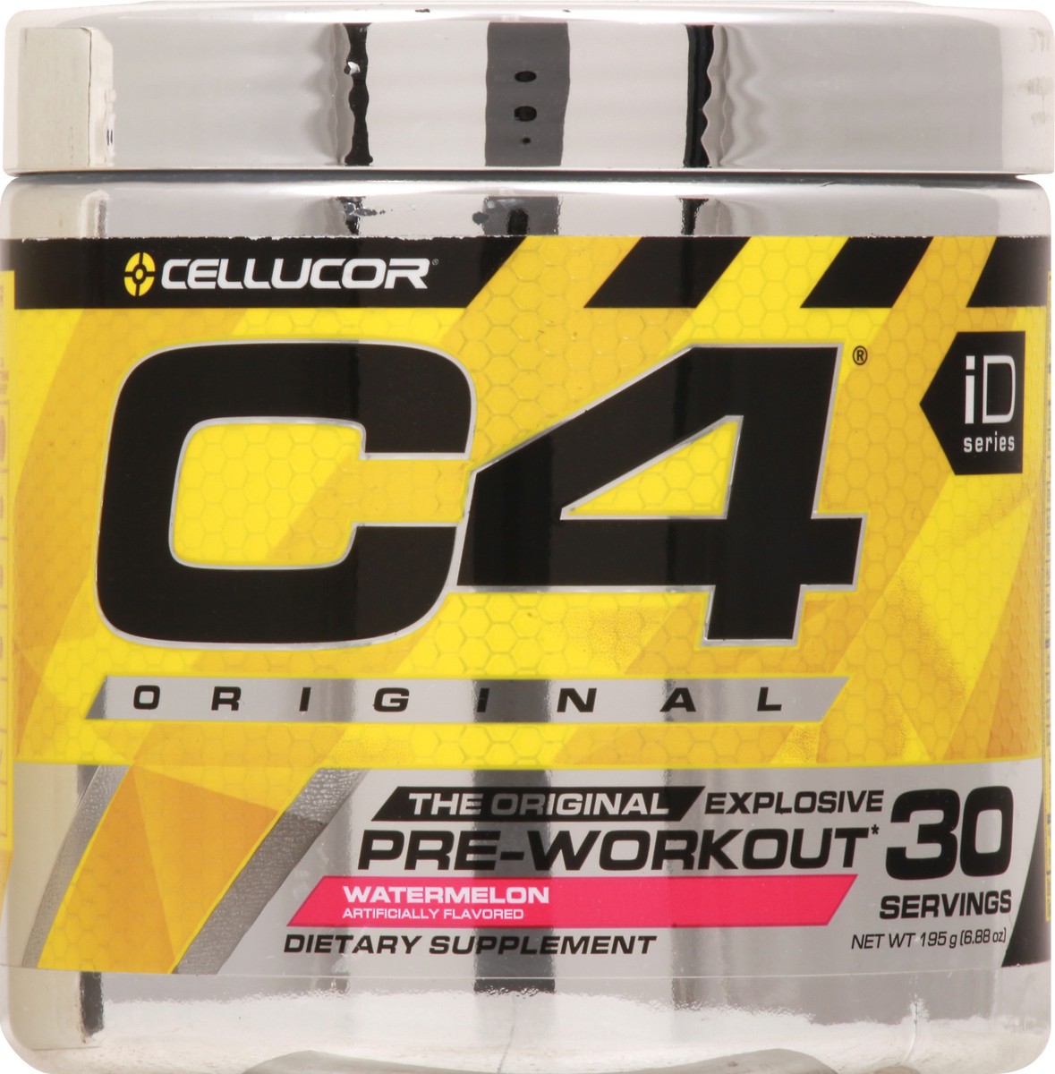 slide 1 of 9, Cellucor C4 Pre-Workout Explosive Energy Watermelon Dietary Supplement, 6.3 oz