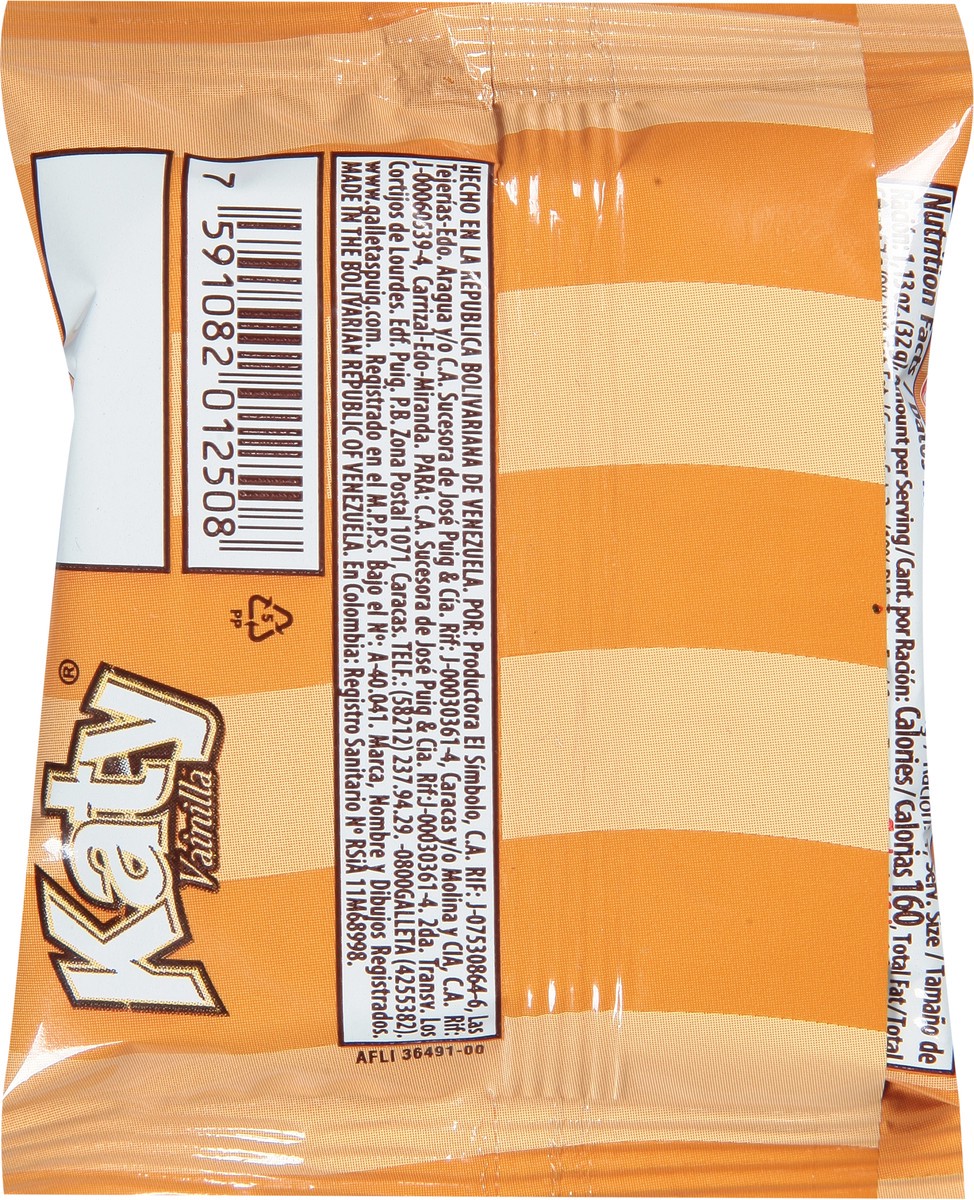 slide 12 of 14, Katy Vainilla Fudge Covered Sandwich Cookies 1.13 oz, 1.13 oz