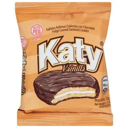 Katy Vainilla Fudge Covered Sandwich Cookies 1.13 oz