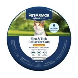 PetArmor Extend Flea & Tick Treatment & Prevention Collar For Cats - 8 Months Protection