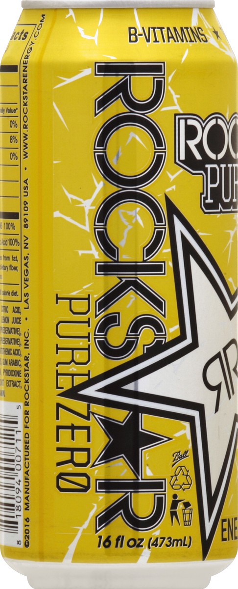 slide 2 of 4, Rockstar Energy Drink - 16 oz, 16 oz