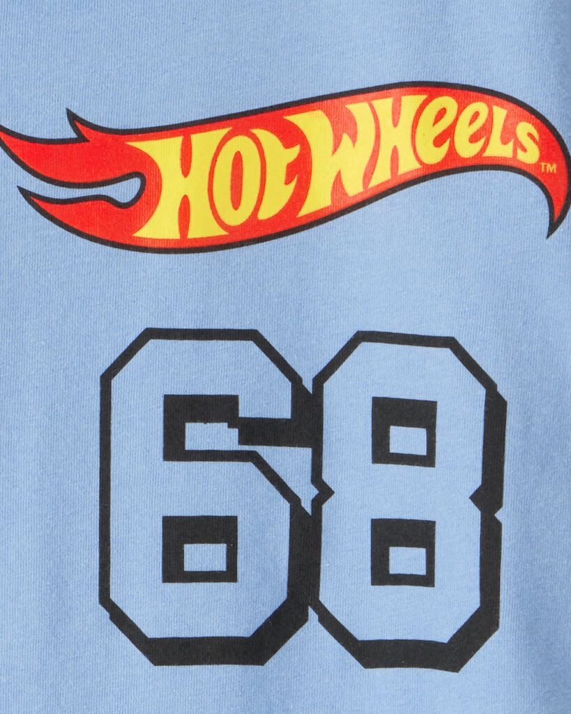 slide 2 of 2, Carter's Carters Kid Hot Wheels™ Short-Sleeve Graphic Tee - Blue Blue 4, 1 ct
