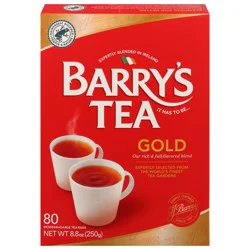 Barry's Tea Gold Tea 80 Biodegradable Tea Bags
