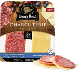 Boar's Head Uncured Genoa Salame & Mozzarella Cheese Charcuterie