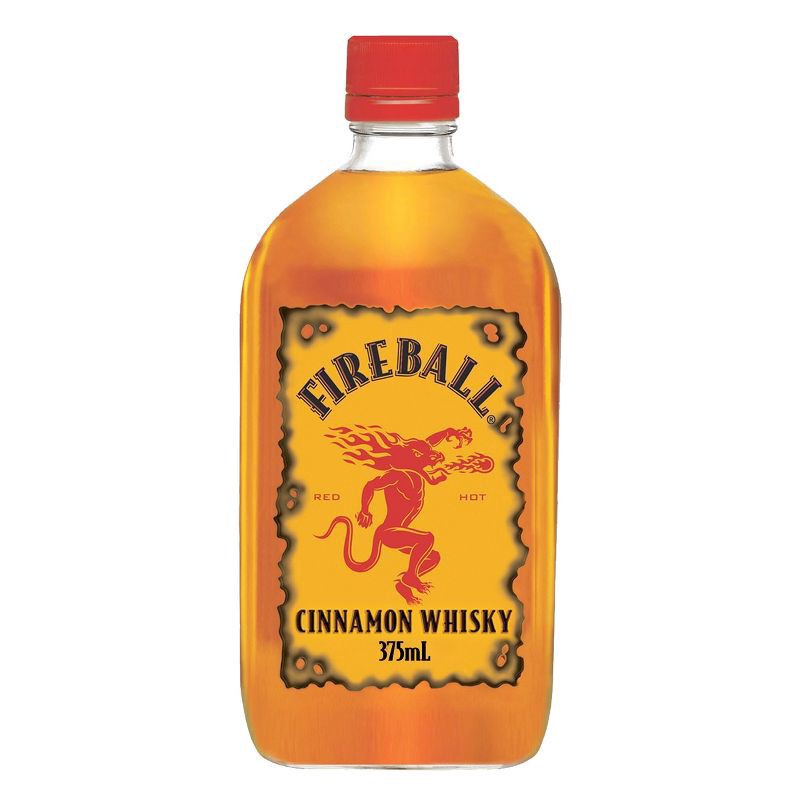 slide 1 of 36, Fireball Cinnamon Whisky Flavored Whiskey, 375 ml