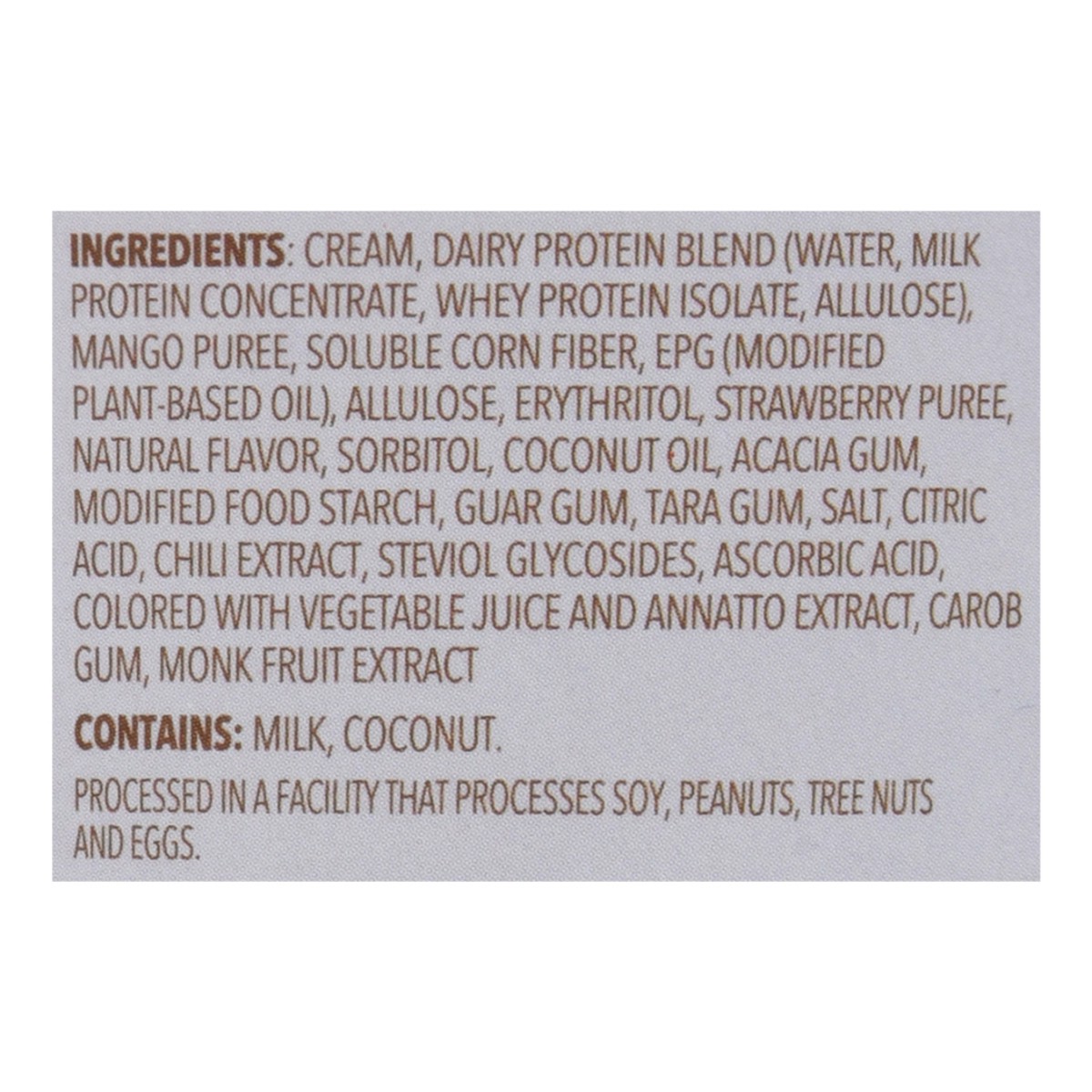 slide 6 of 13, Nick's Light Swedish-Style Mango Strawbar Ice Cream 1 pt, 16 oz