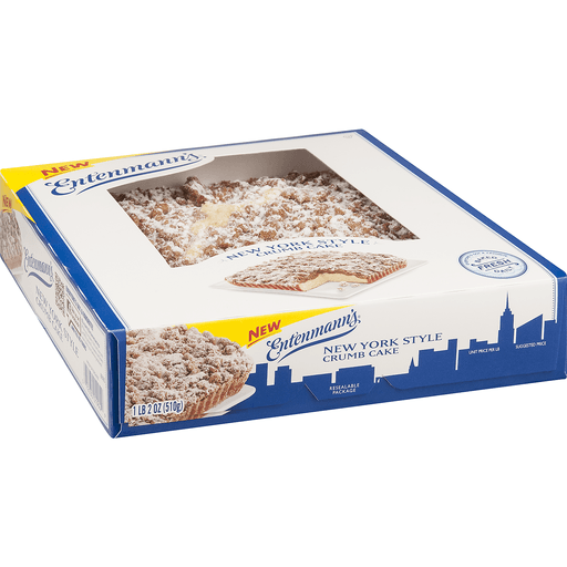 slide 2 of 8, Entenmann's New York Style Crumb Cake, 1 ct