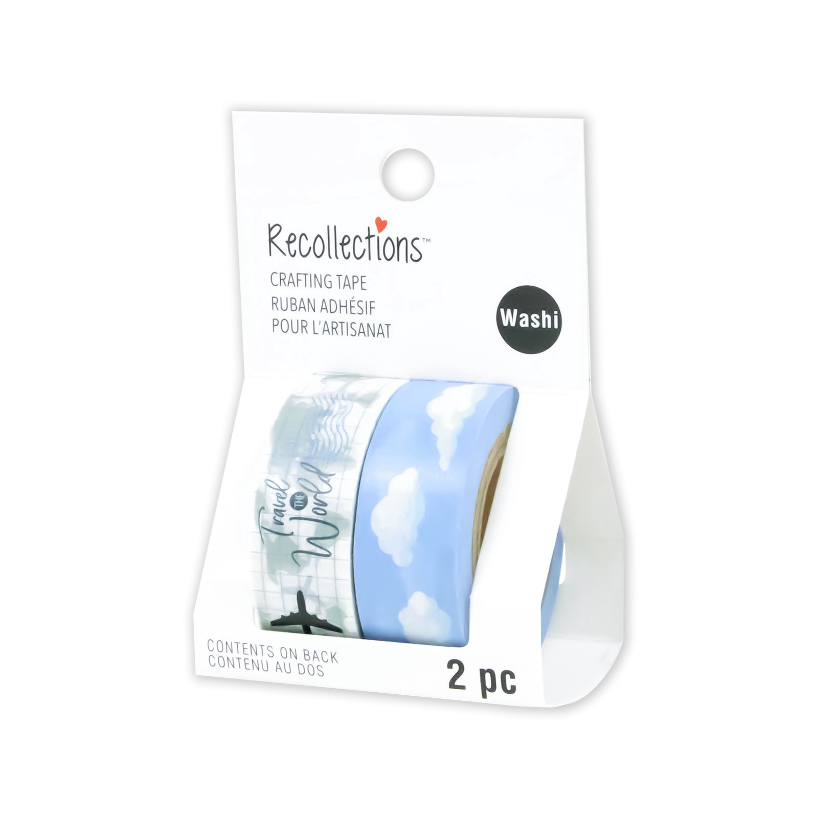 slide 4 of 4, Travel Crafting Washi Tape Set By Recollections, 15mm x 9.1m