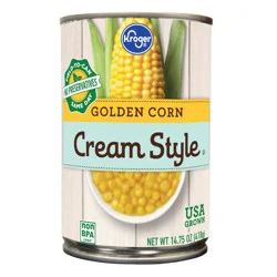 Kroger Cream Style Golden Corn