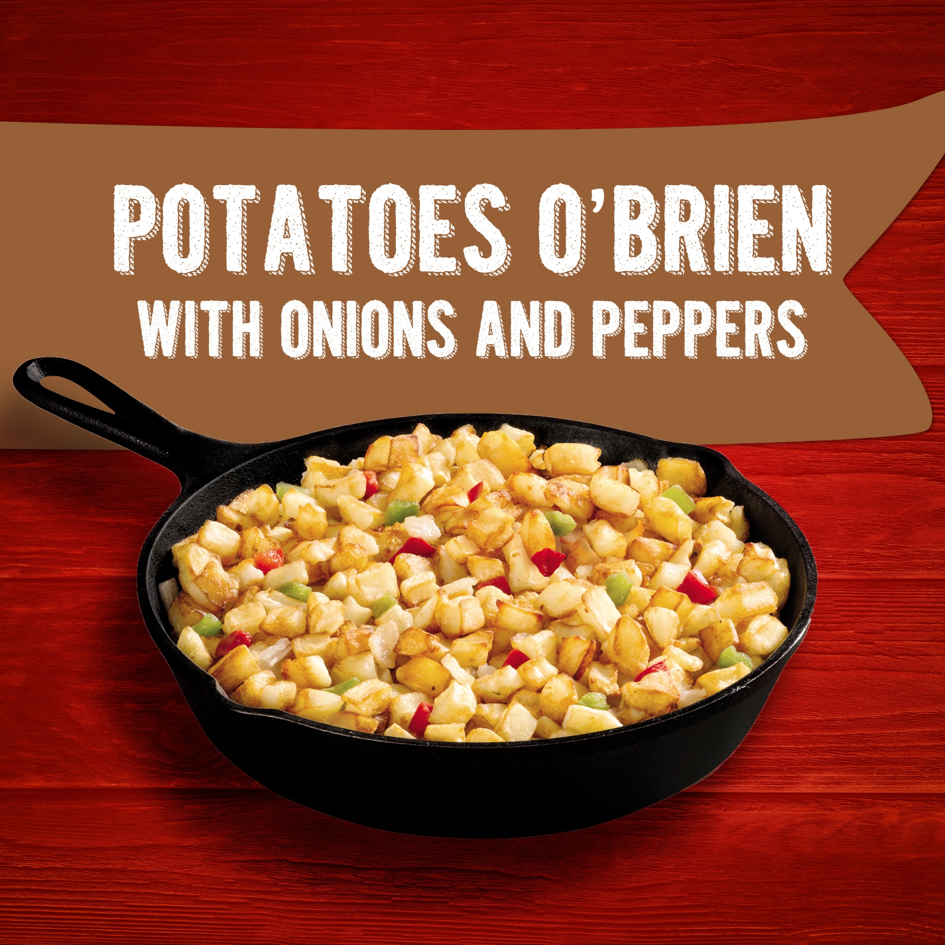 slide 4 of 9, Ore-Ida Potatoes O'Brien with Onions & Peppers Frozen Potatoes, 28 oz