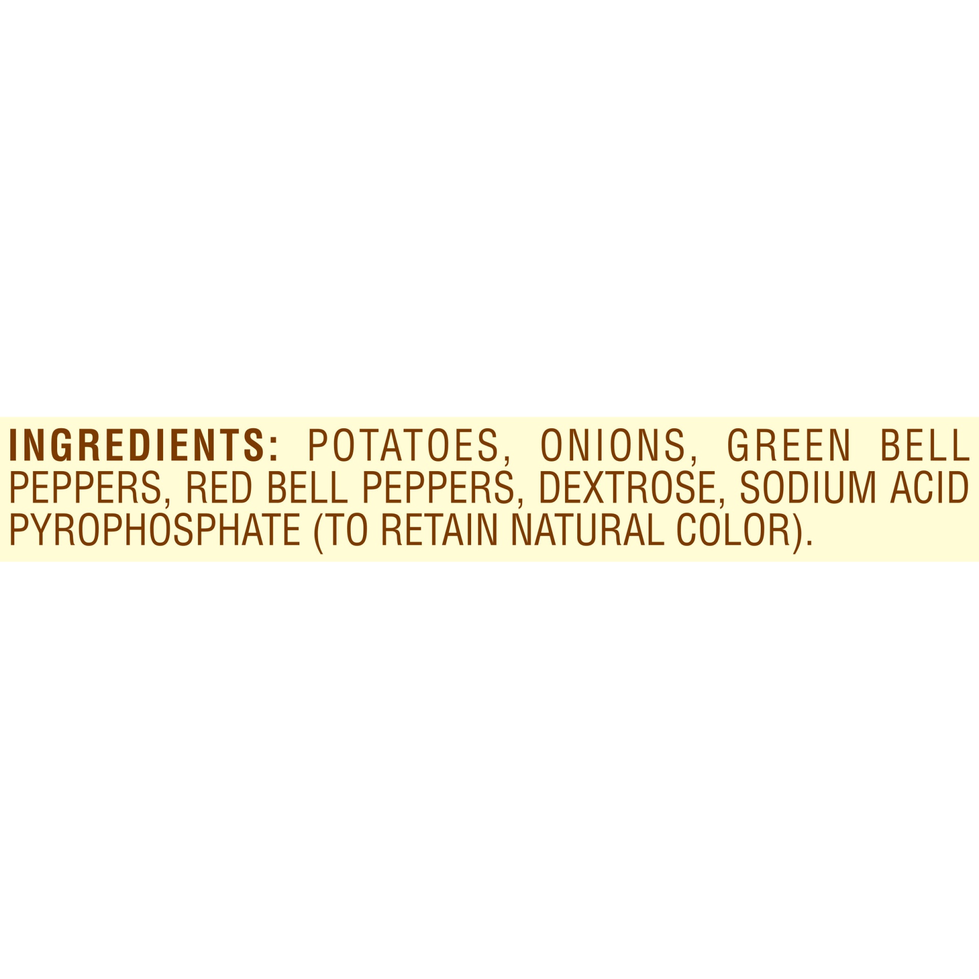 slide 9 of 9, Ore-Ida Potatoes O'Brien with Onions & Peppers Frozen Potatoes, 28 oz