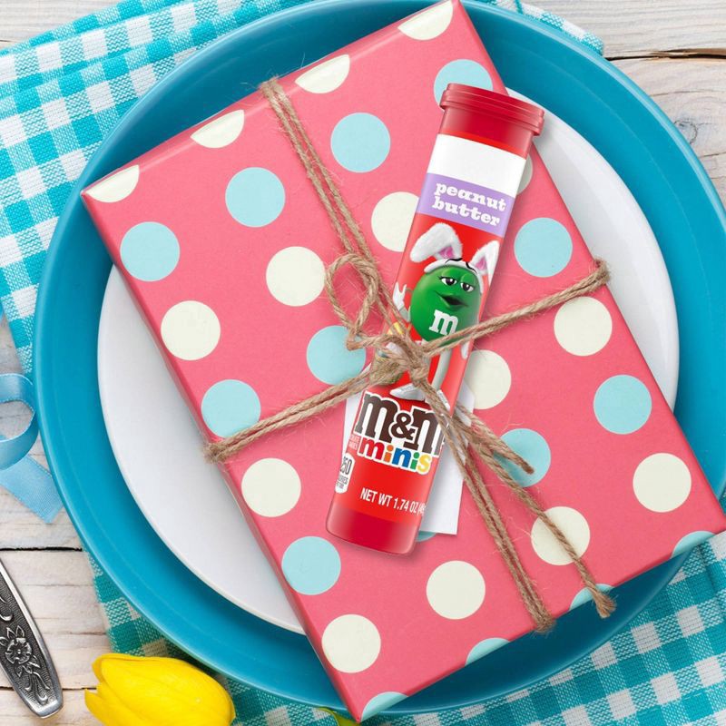 slide 2 of 7, M&m's Minis Peanut Butter Megatube, 1.74 oz