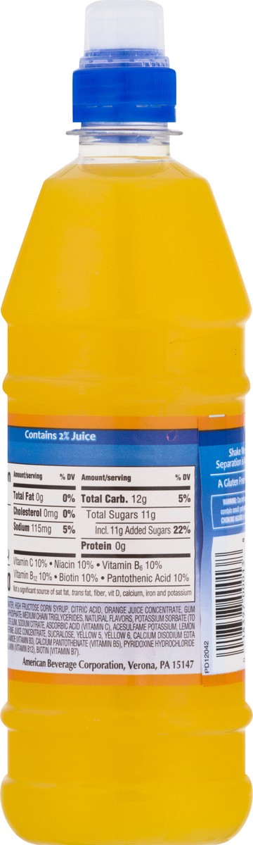 slide 5 of 9, Guzzler Citrus Punch Fruit Drink 20 oz, 20 oz