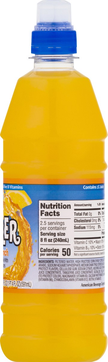 slide 8 of 9, Guzzler Citrus Punch Fruit Drink 20 oz, 20 oz