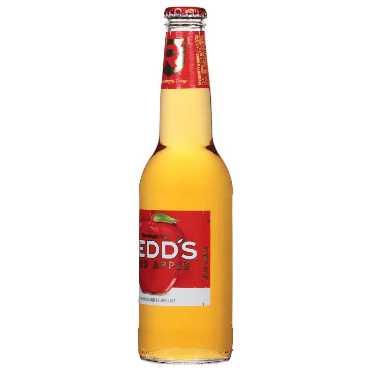 slide 12 of 12, Redd's Apple Ale Long Neck Single Bottle, 12 fl oz