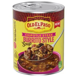 Old El Paso Chipotle Steak Soup Burrito Style