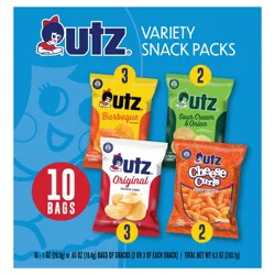 Utz Variety Snack Pack 10 count box