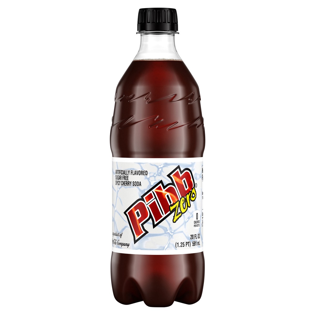 slide 1 of 1, Pibb Zero Bottle- 20 fl oz, 20 fl oz