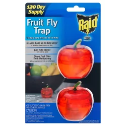 Raid Fruit Fly Trap Apple - 2pk : Target