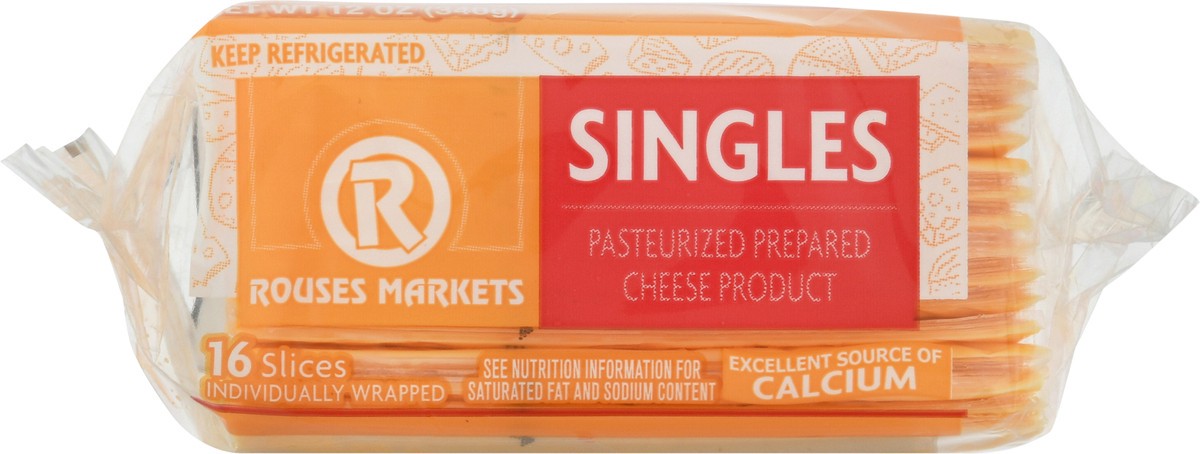slide 3 of 9, Rouses Markets Singles Cheese Product 16 ea, 16 ct