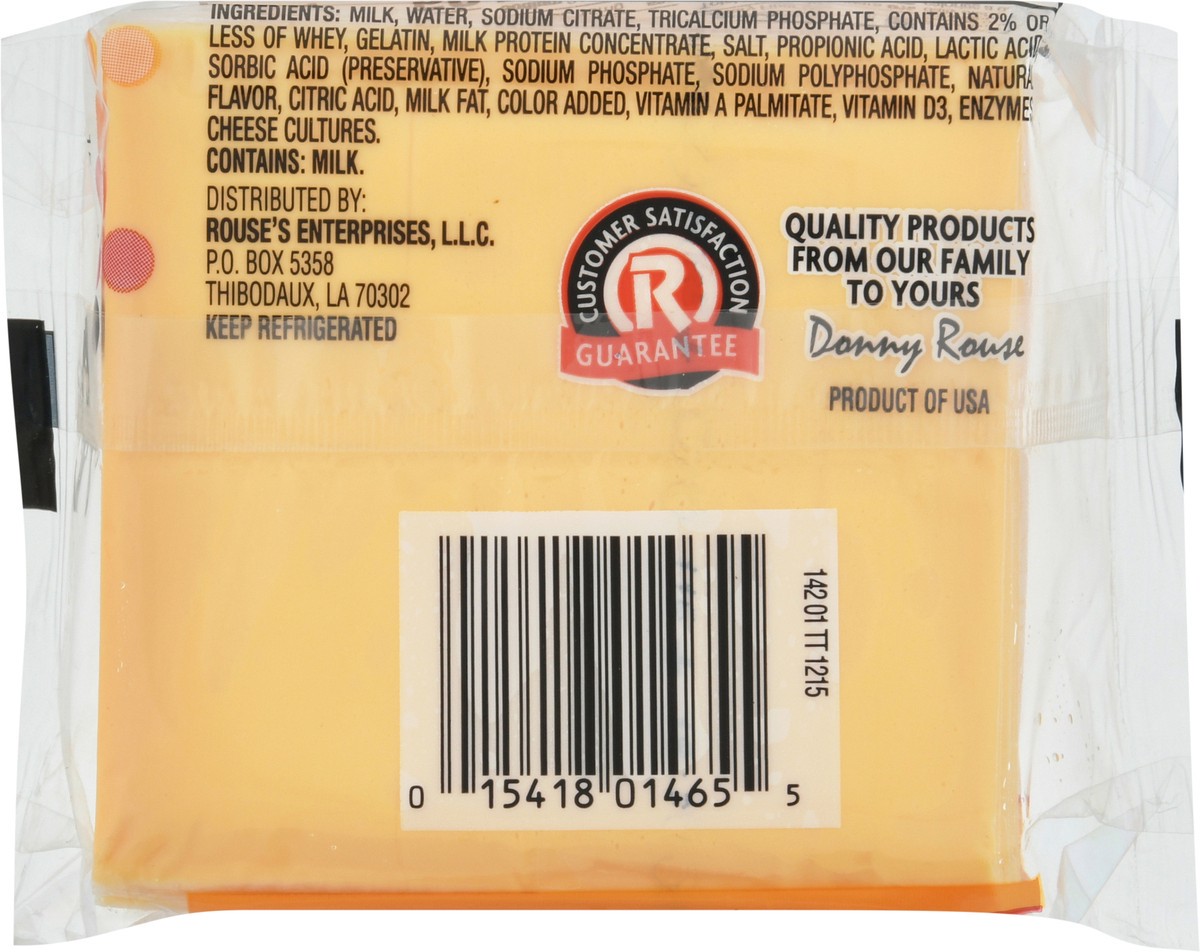 slide 4 of 9, Rouses Markets Singles Cheese Product 16 ea, 16 ct