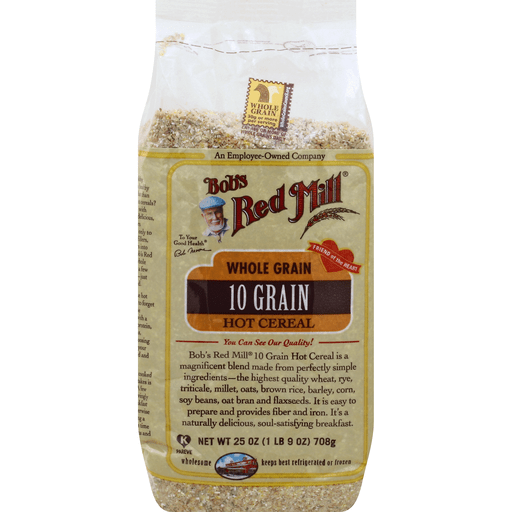 slide 2 of 3, Bob's Red Mill Bobs Redmill 10 Grain Cereal, 25 oz