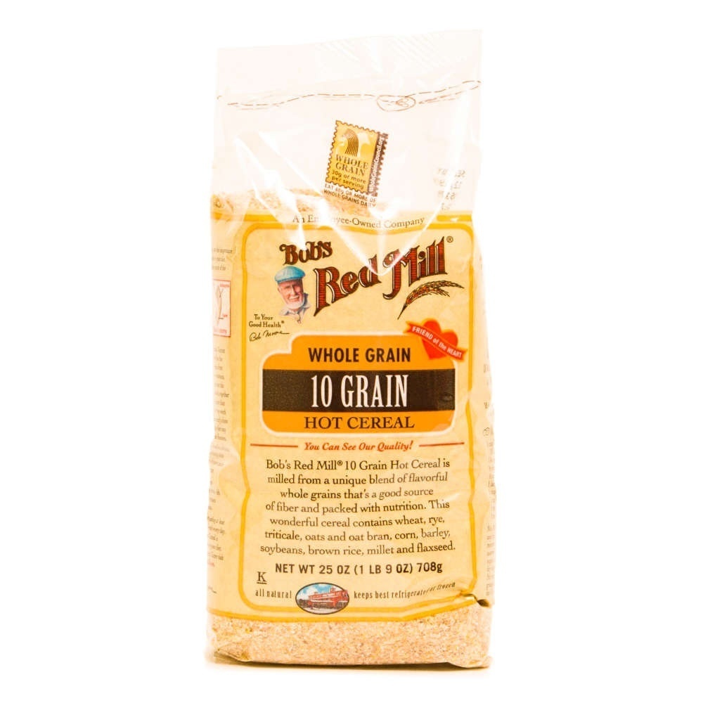 slide 1 of 1, Bob's Red Mill Hot Cereal, 10 Grain, Whole Grain, 25 oz