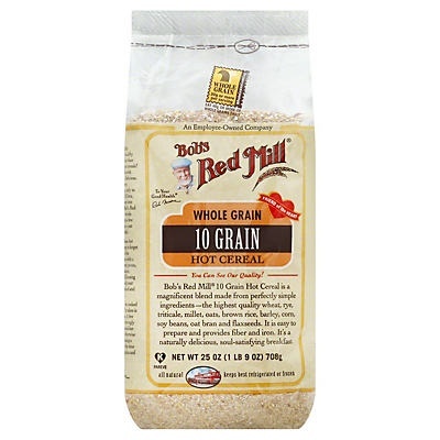 slide 1 of 3, Bob's Red Mill Bobs Redmill 10 Grain Cereal, 25 oz
