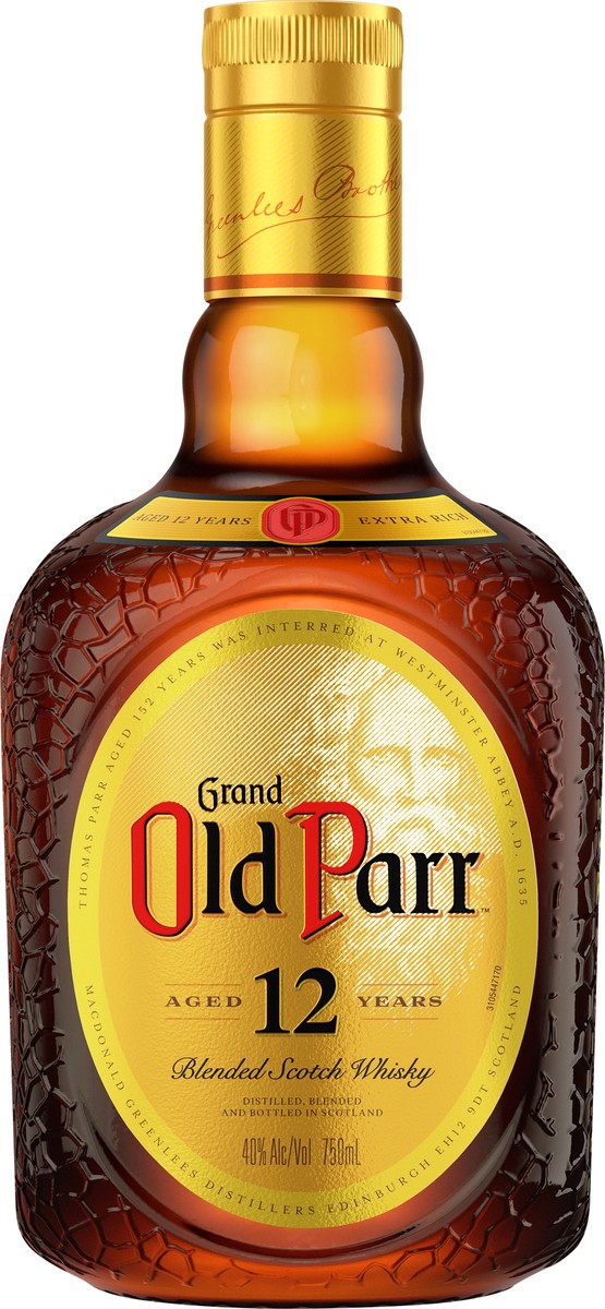 slide 2 of 4, Old Parr 12 Year Old Blended Scotch Whisky, 750 mL, 750 ml