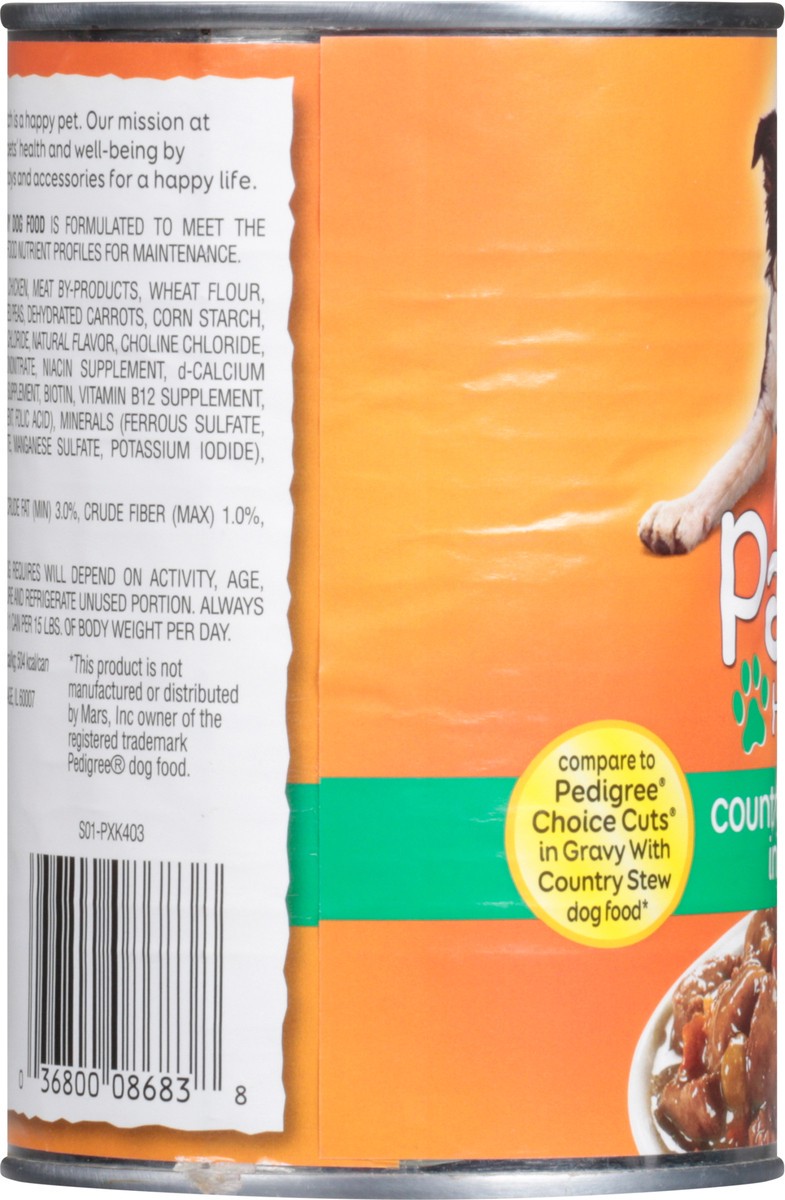 slide 17 of 17, Paws Happy Life Country Stew Cuts in Gravy Dog Food 22 oz, 22 oz