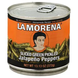 La Morena Sliced Jalapenos