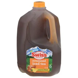 Swiss Premium Lemon Flavor Sweetened Iced Tea - 1 gal