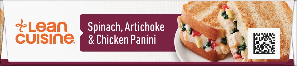 slide 8 of 10, Lean Cuisine Spinach, Artichoke & Chicken Panini, 6 oz