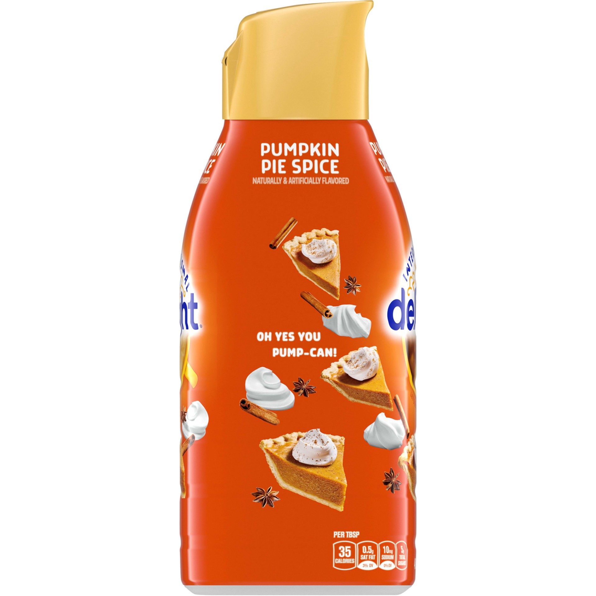 slide 5 of 5, International Delight Pumpkin Pie Spice Coffee Creamer, 48 Oz., 48 fl oz