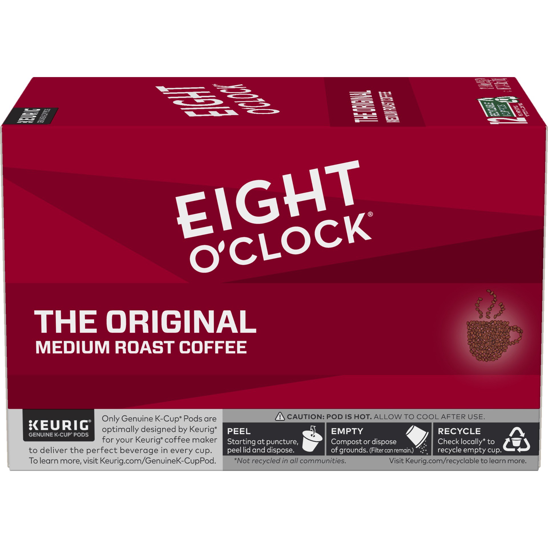 slide 2 of 4, Eight O'Clock Coffee K-Cup Packs - Original - 12 ct, 12 ct